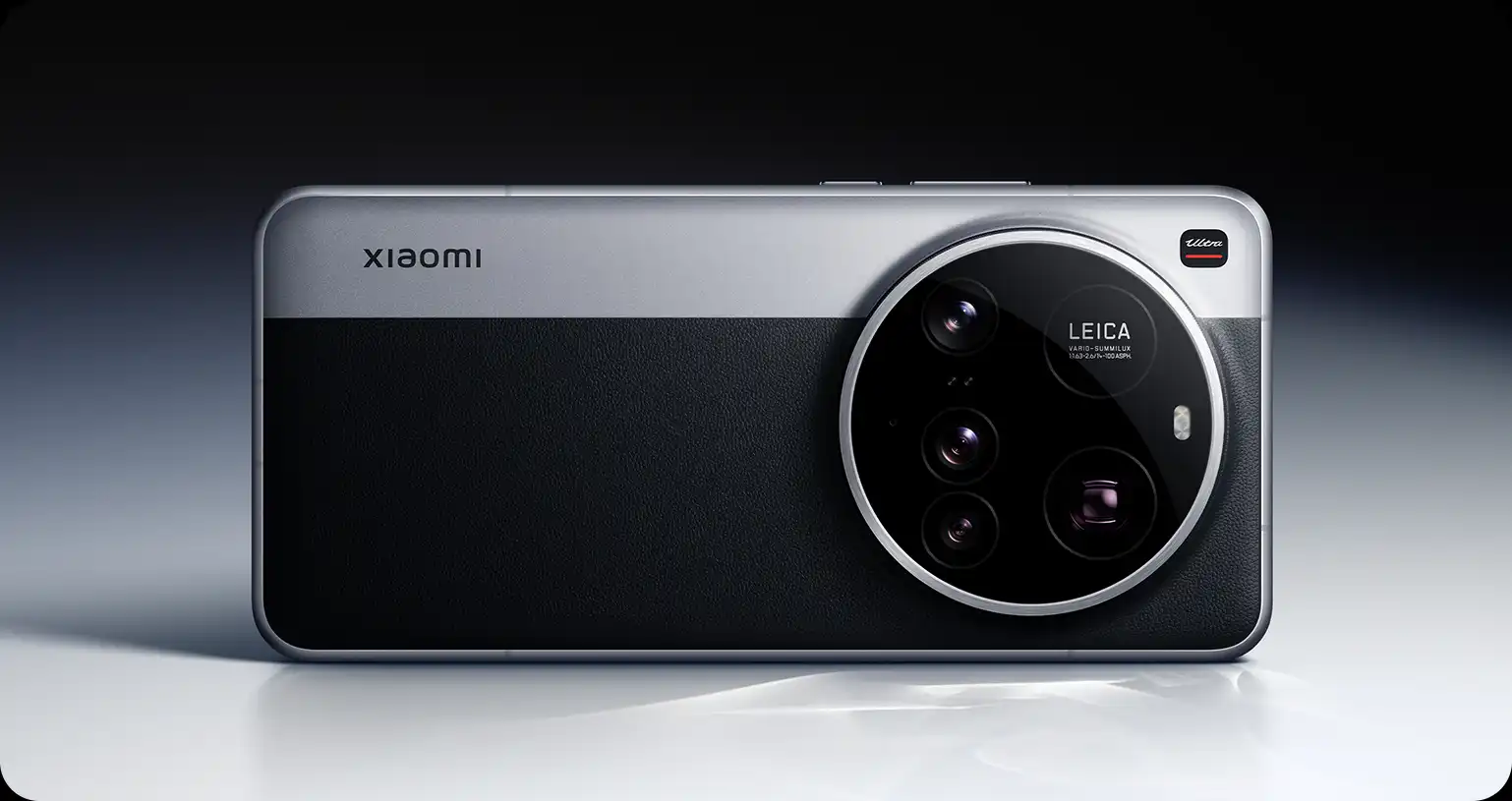 Xiaomi 15 Ultra kameradizájn részlet